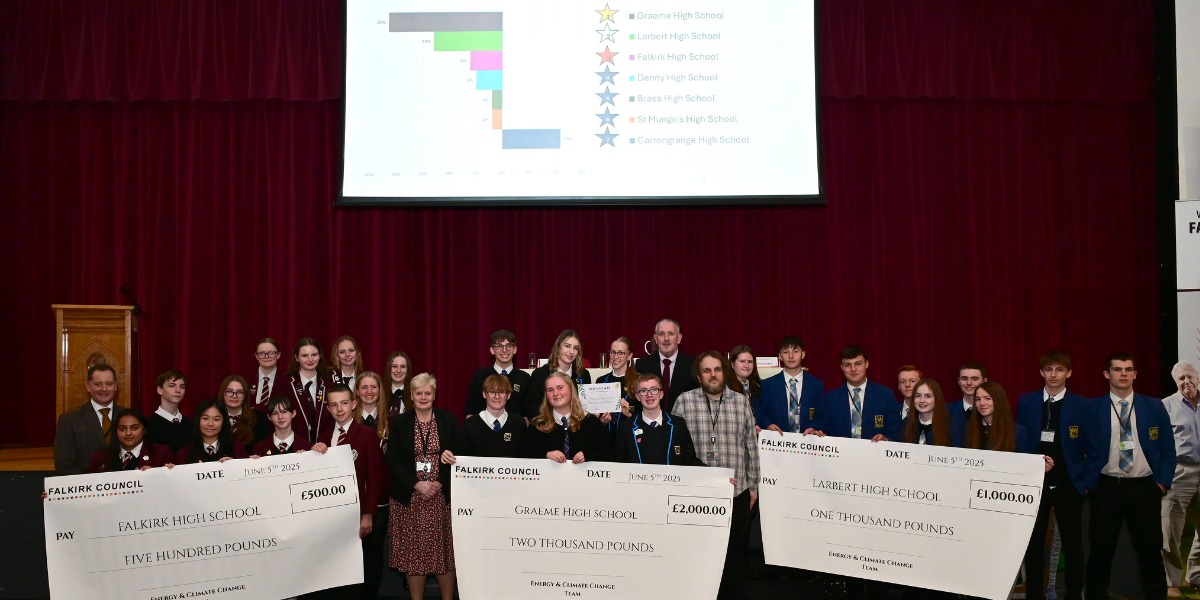 Banner image for 'Graeme High School crowned energy-saving champions!'