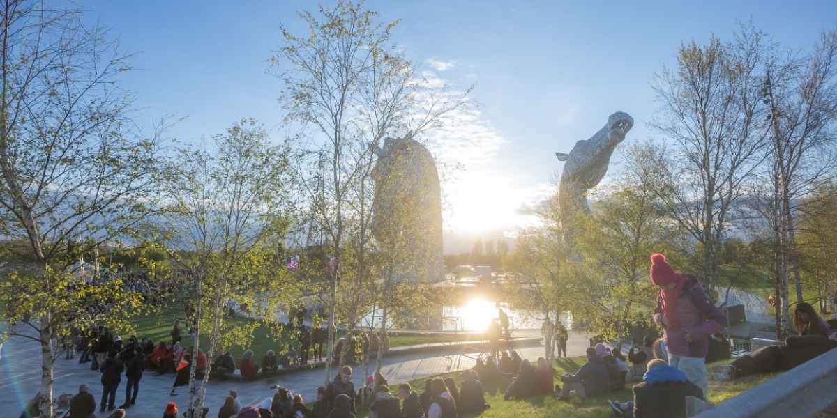 Banner image for 'Double delight as The Helix Park and Kelpies 10 in the running for top Scottish tourism awards'