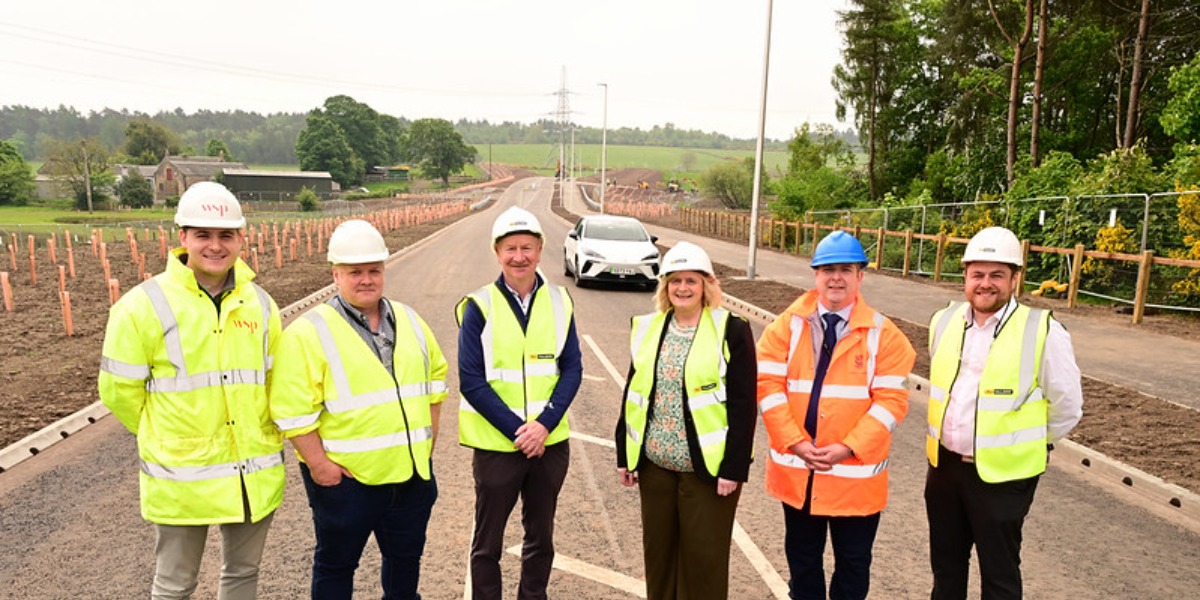 Banner image for 'Data confirms Denny Eastern Access Road delivering improvements to traffic and air quality '