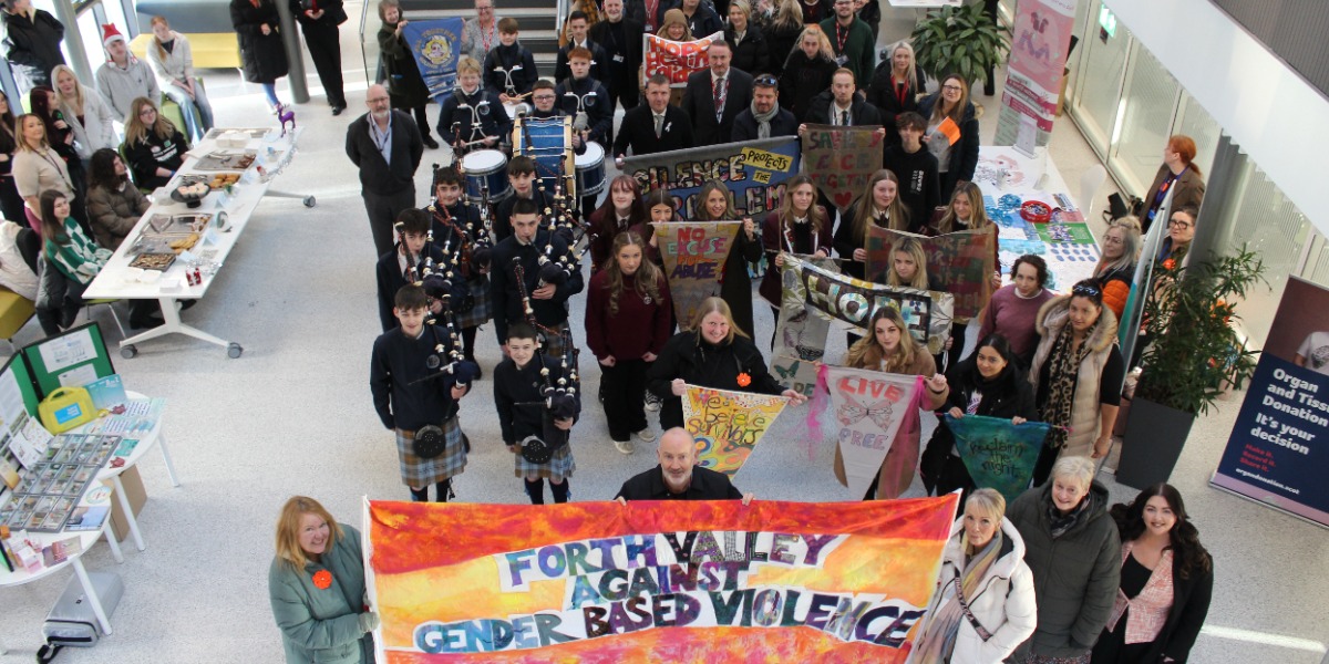Banner image for '16 Days of Activism launches across Forth Valley'