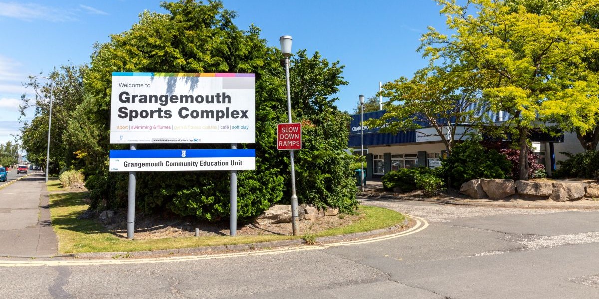 Banner image for 'Proposal to carry out essential roof and pool work at Grangemouth Sports Complex'