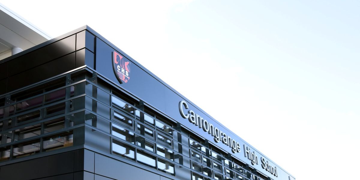 📷 Carrongrange high school, Grangemouth.