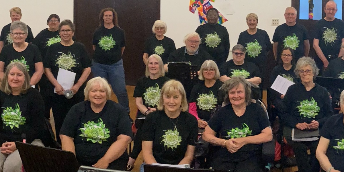 📷 Members of the Freedom of Mind Community Choir, who have received Community Choices funding.
