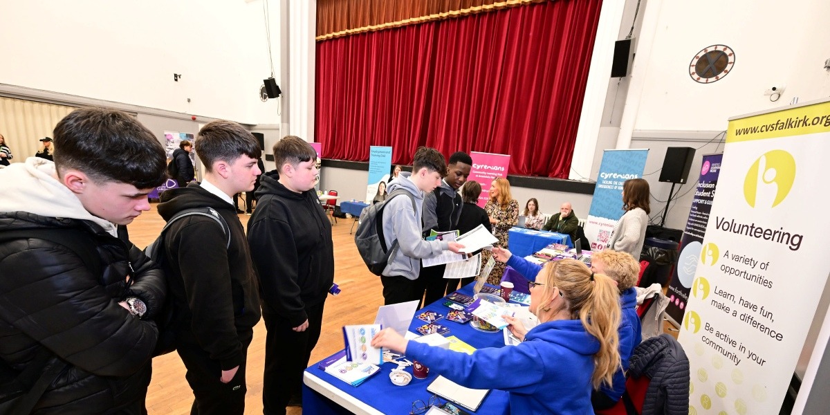 Banner image for 'Senior pupils find out more about their next steps into the world of work and training'