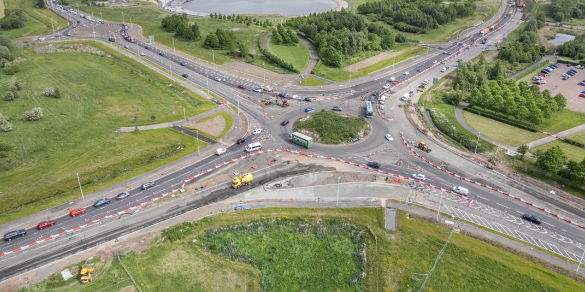 Banner image for 'A9/A904 project hits major milestones as new dual carriageways prepare to open'