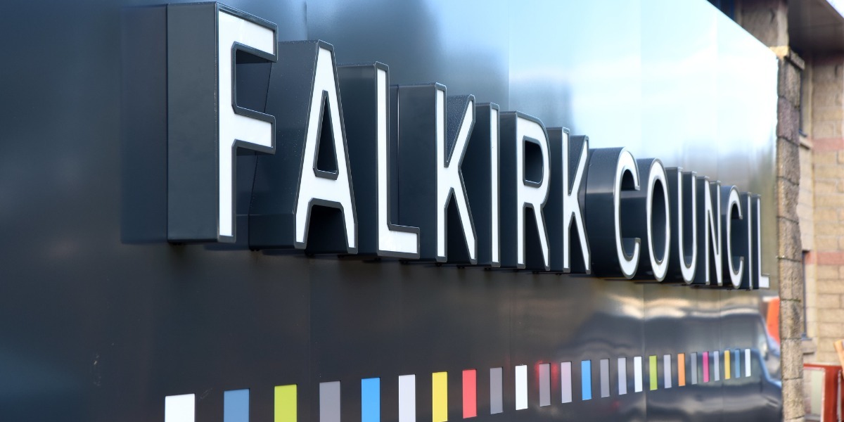 📷 Falkirk Council building.