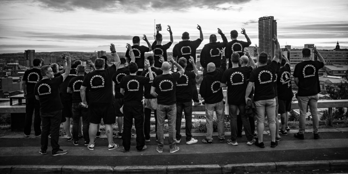 📷 ANDYSMANCLUB wants end the stigma surrounding men’s mental health and help men through the power of conversation. Photo courtesy of the charity.