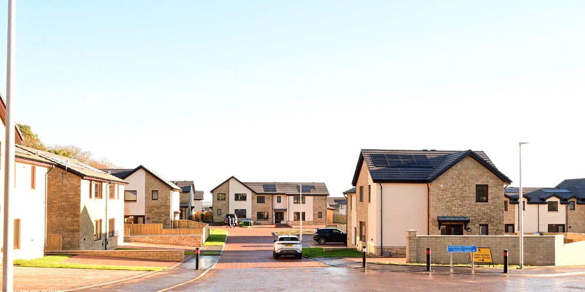 Banner image for 'First phase of major social housing development complete'