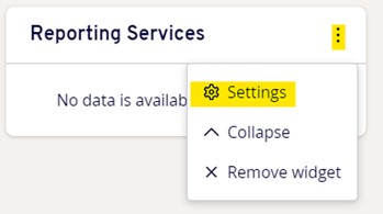 3. Click on the 3 dots and open Settings: