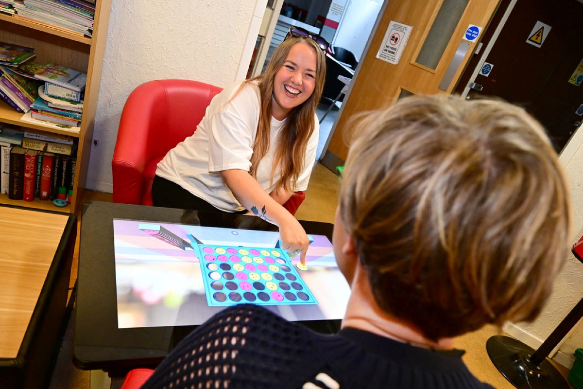 Interactive table pic